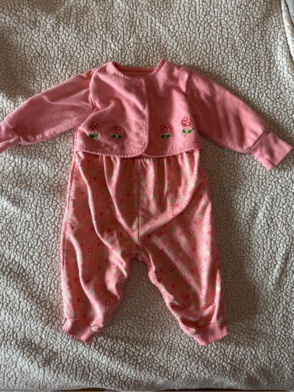 Gymboree Vintage Light Pink One-Piece